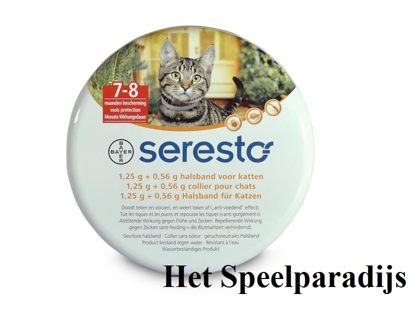 spannend Heb geleerd voorstel Seresto vlooienband kat - Het Speelparadijs